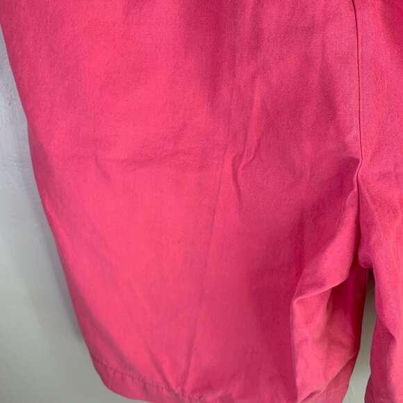 Fairway & Greene Men's Washed Cotton Silk Golf Short Sz 40 in Sunrise Pink - Picture 7 of 12
